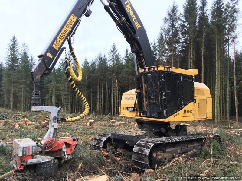 Tigercat Lh845 2017 Treetop Forestry